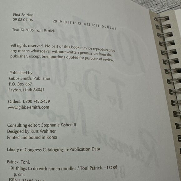 101 Things to Do with Ramen Noodles (101 Cookbooks) by Toni Patrick - Picture 13 of 16